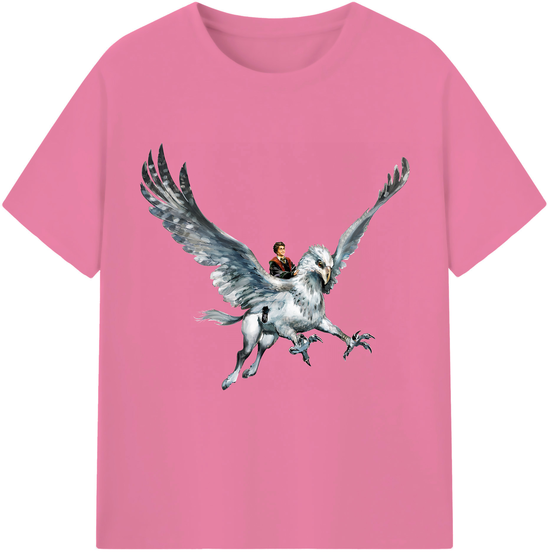 （画像用） Harry Potter ハリー・ポッターシリーズ 綿100％半袖Tシャツ（フロントプリント）
